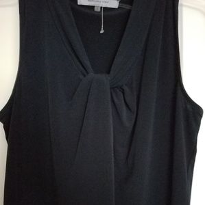 Andrew Marc New York Black sleeveless Blouse